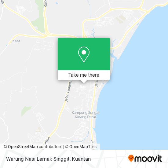 Warung Nasi Lemak Singgit map