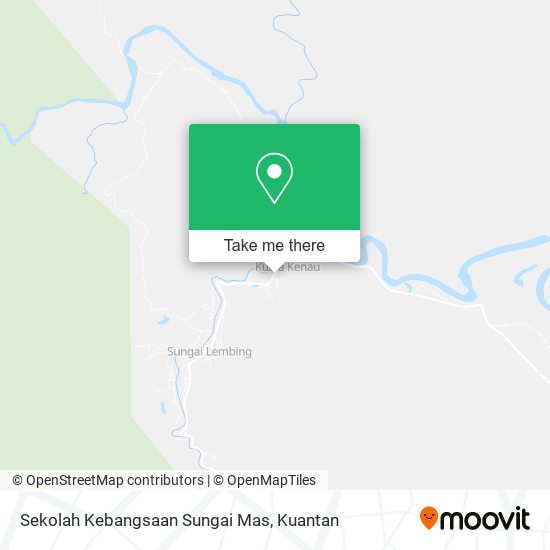 Sekolah Kebangsaan Sungai Mas map