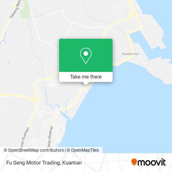 Peta Fu Seng Motor Trading
