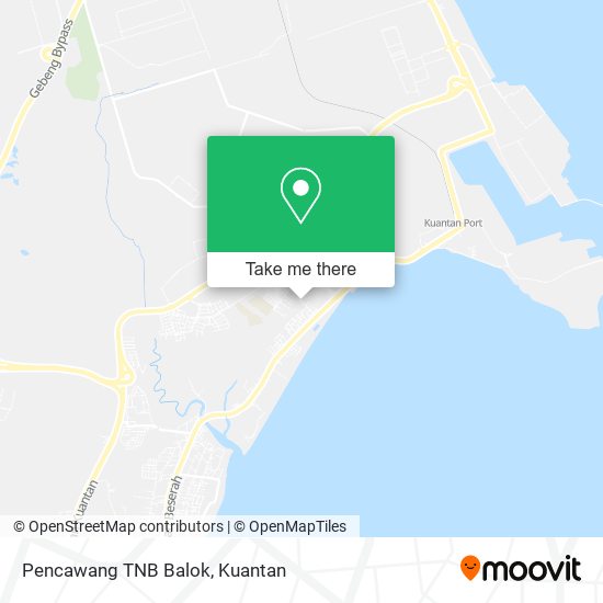 Pencawang TNB Balok map