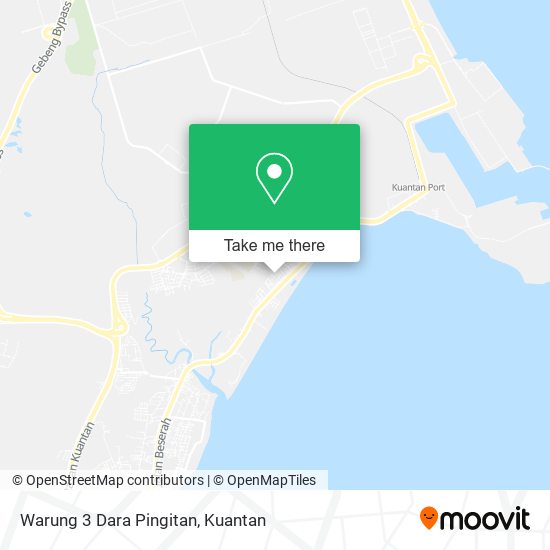 Warung 3 Dara Pingitan map