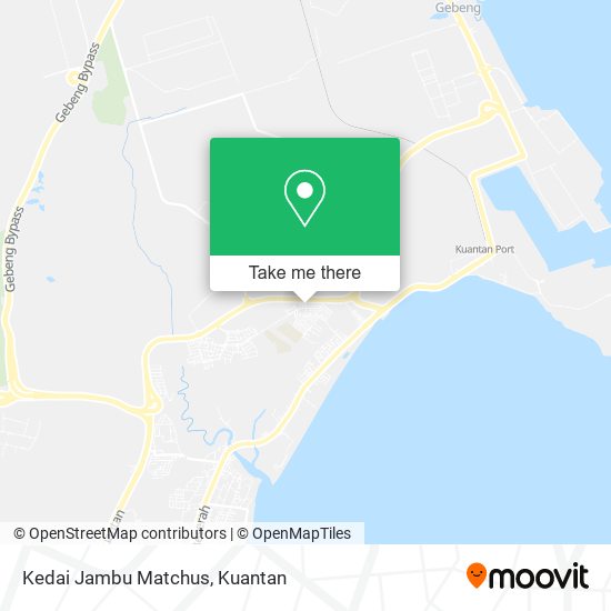 Peta Kedai Jambu Matchus