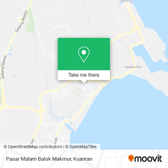 Pasar Malam Balok Makmur map