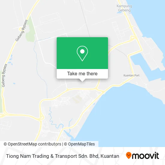 Tiong Nam Trading & Transport Sdn. Bhd map