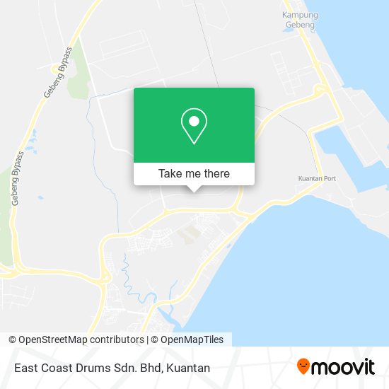 East Coast Drums Sdn. Bhd map