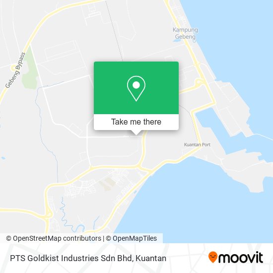 PTS Goldkist Industries Sdn Bhd map