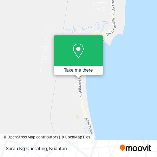 Peta Surau Kg Cherating