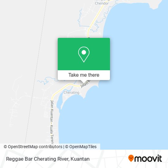 Reggae Bar Cherating River map