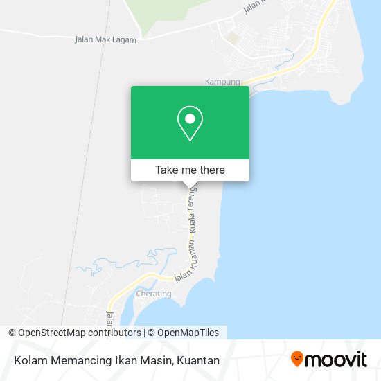 Kolam Memancing Ikan Masin map