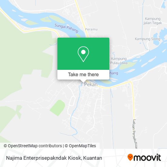 Najima Enterprisepakndak Kiosk map