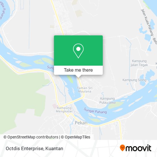 Octdis Enterprise map