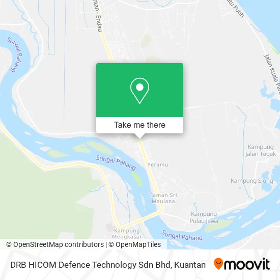 DRB HICOM Defence Technology Sdn Bhd map