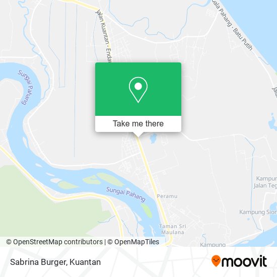 Sabrina Burger map