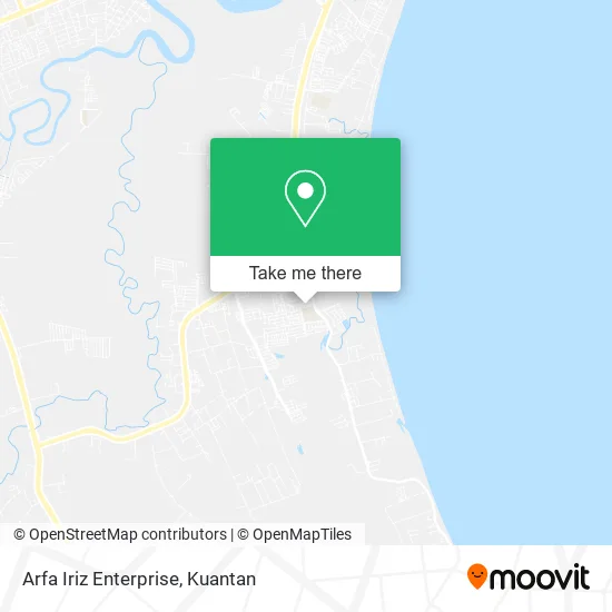 Arfa Iriz Enterprise map