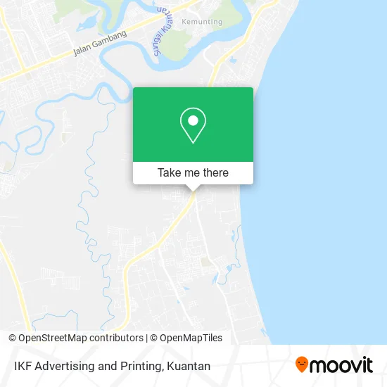 IKF Advertising and Printing map