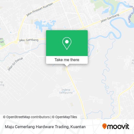 Peta Maju Cemerlang Hardware Trading