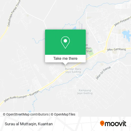 Surau al Muttaqin map