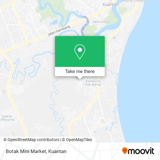 Botak Mini Market map