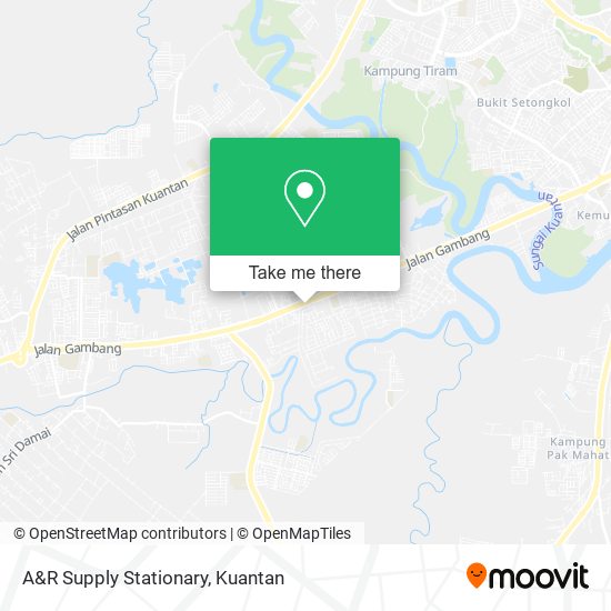 A&R Supply Stationary map