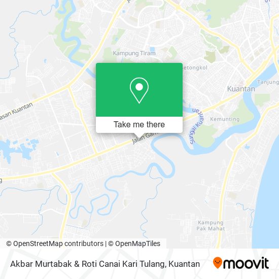 Akbar Murtabak & Roti Canai Kari Tulang map