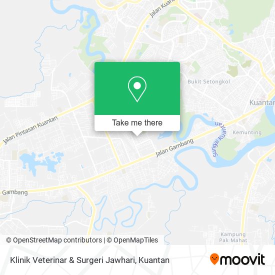 Klinik Veterinar & Surgeri Jawhari map