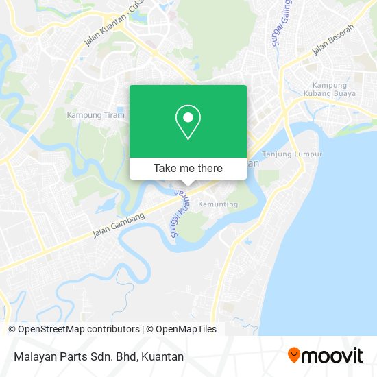 Malayan Parts Sdn. Bhd map