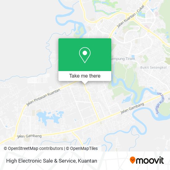 High Electronic Sale & Service map