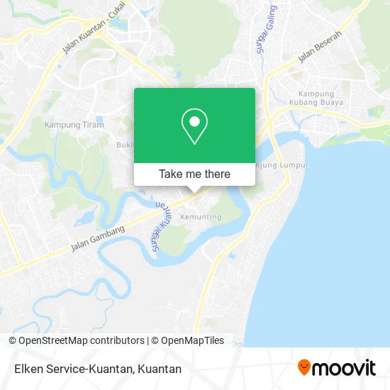 Elken Service-Kuantan map