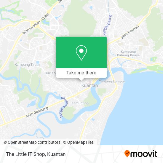 The Little IT Shop map