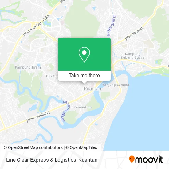 Line Clear Express & Logistics map