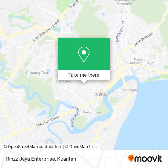 Peta Rinzz Jaya Enterprise