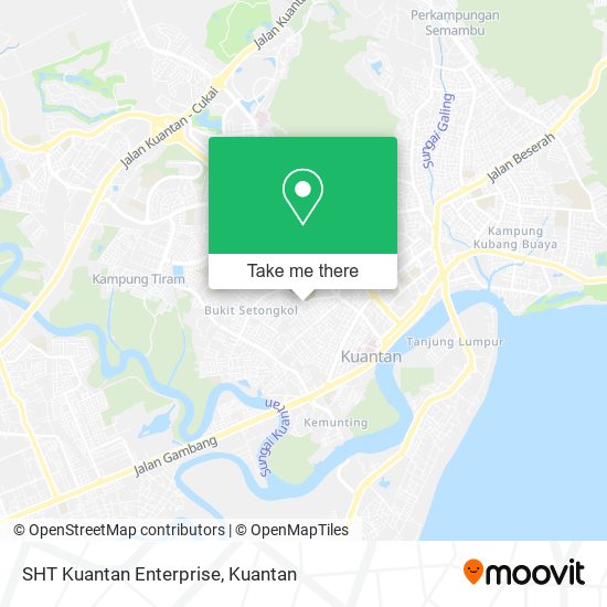 SHT Kuantan Enterprise map