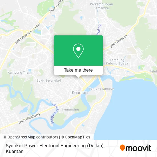 Syarikat Power Electrical Engineering (Daikin) map