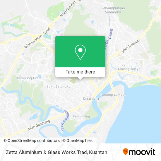 Zetta Aluminium & Glass Works Trad map