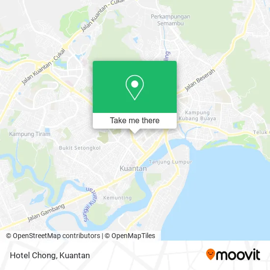 Hotel Chong map