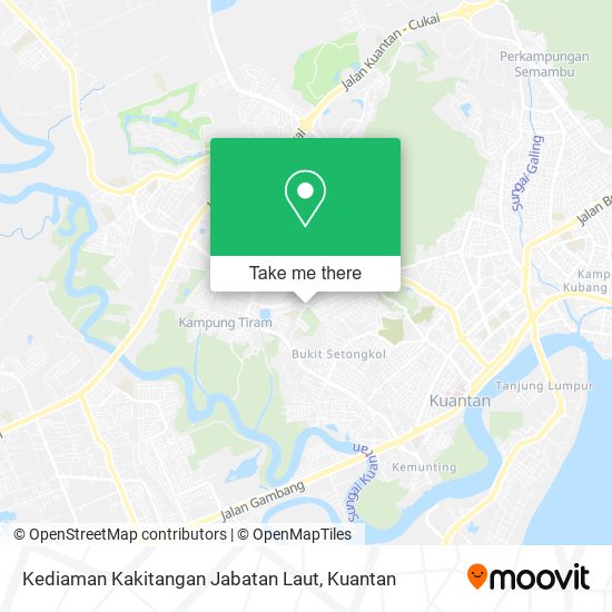 Peta Kediaman Kakitangan Jabatan Laut