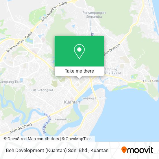 Beh Development (Kuantan) Sdn. Bhd. map