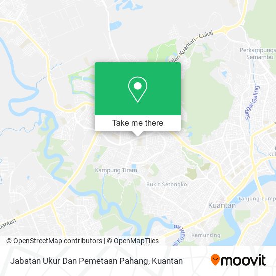 Jabatan Ukur Dan Pemetaan Pahang map