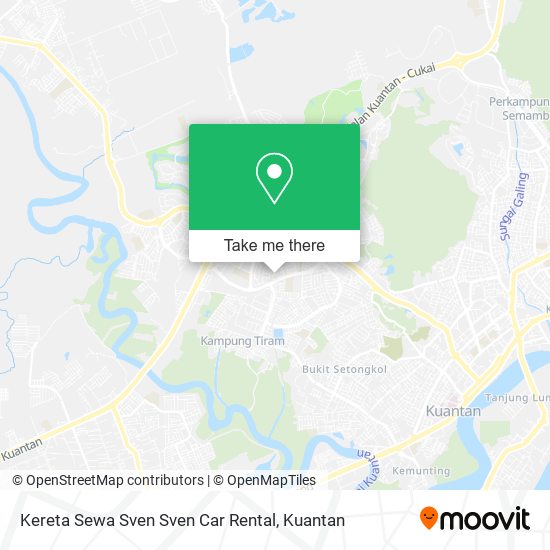 Kereta Sewa Sven Sven Car Rental map