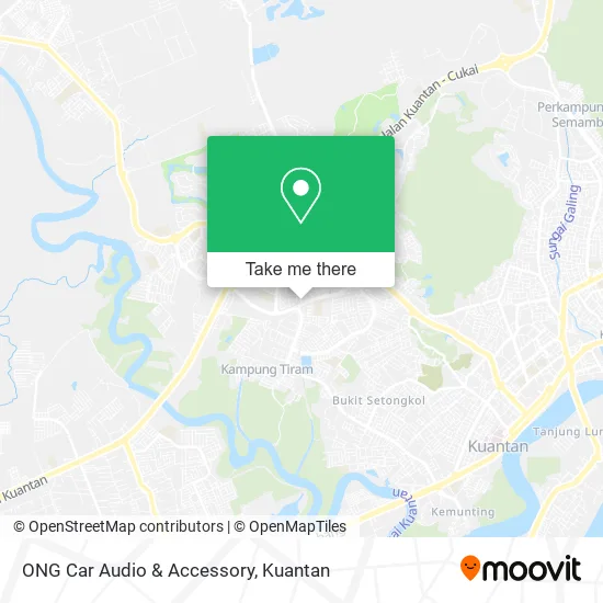 ONG Car Audio & Accessory map