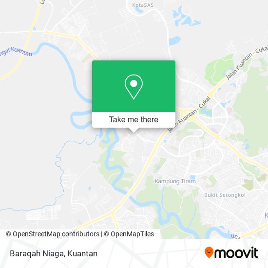 Baraqah Niaga map