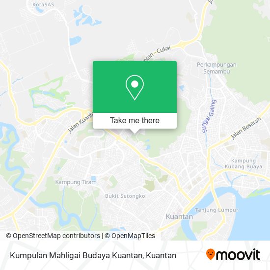 Peta Kumpulan Mahligai Budaya Kuantan