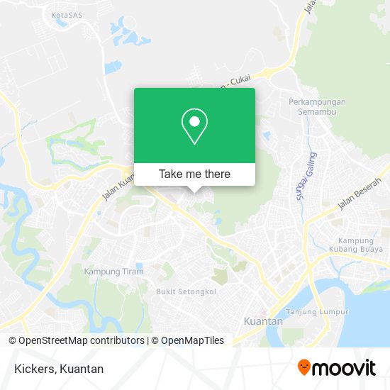 Kickers map