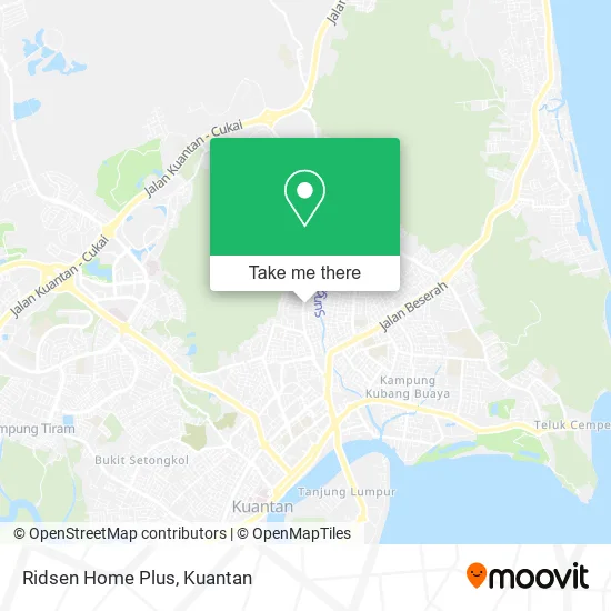 Ridsen Home Plus map