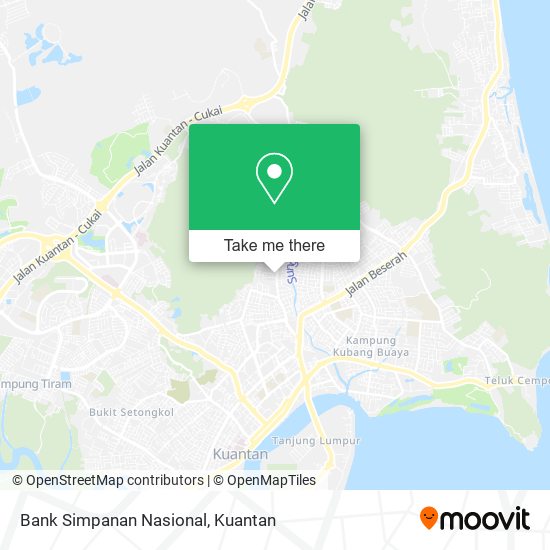 Bank Simpanan Nasional map