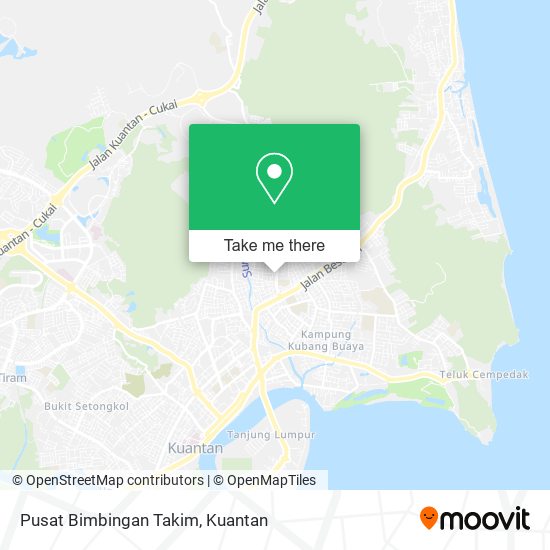 Peta Pusat Bimbingan Takim