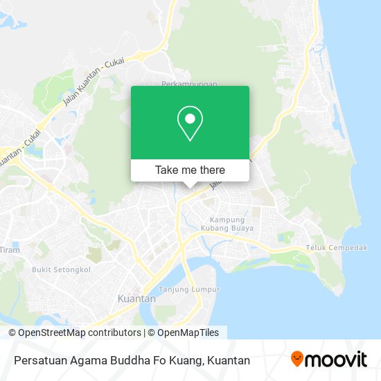 Persatuan Agama Buddha Fo Kuang map