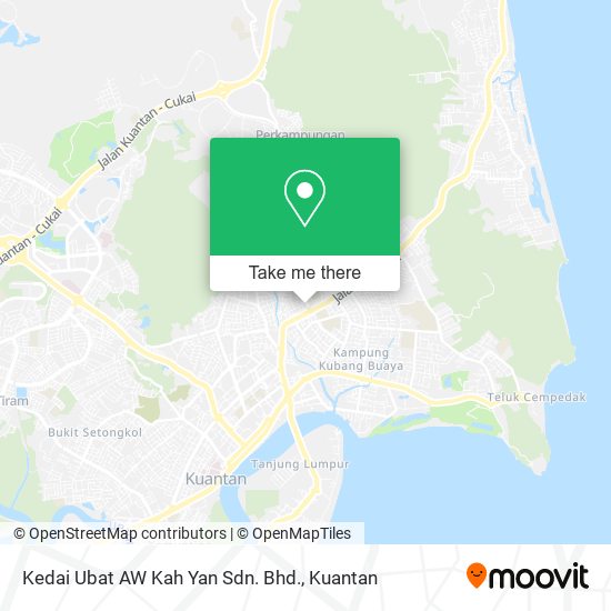 Kedai Ubat AW Kah Yan Sdn. Bhd. map