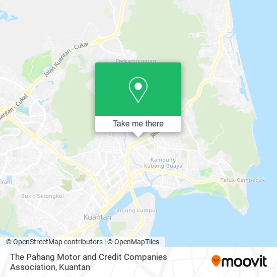 Peta The Pahang Motor and Credit Companies Association