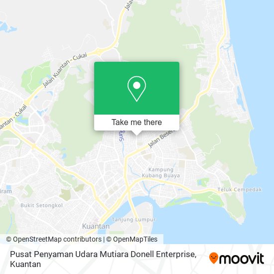Pusat Penyaman Udara Mutiara Donell Enterprise map